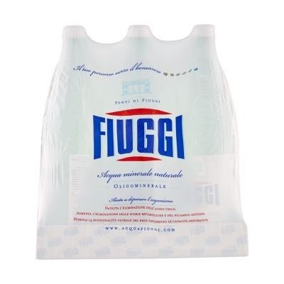 Acqua Minerale Naturale  Fiuggi - 6 Bottiglie da  1 LT