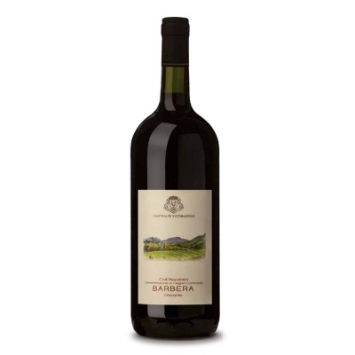 Vino Rosso Barbera DOC Colli Piacentini vivace Cantina di Vicobarone - 1500 ml