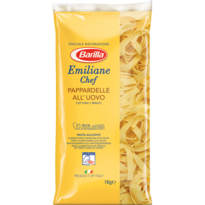 Pasta  Emiliane Pappardelle all'Uovo Barilla - confezione da 1000 g