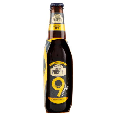 Birra  9 Luppoli American Ipa Poretti - 33 cl