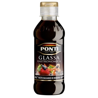 Glassa Gastronomica Ponti all' Aceto Balsamico di Modena I.G.P - 250 g
