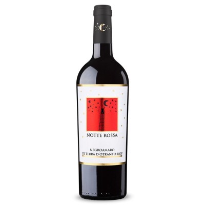 Vino Rosso Negroamaro di Terra D'Otranto DOP Notte Rossa - 750 ml