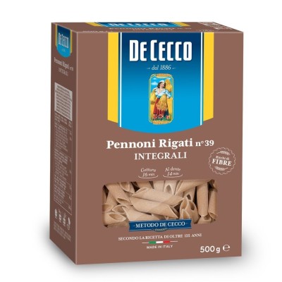 Pasta  Pennette  Rigate  - confezione da 500 g