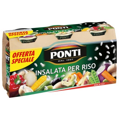Insalata per Riso Ponti - 3 x 280 g