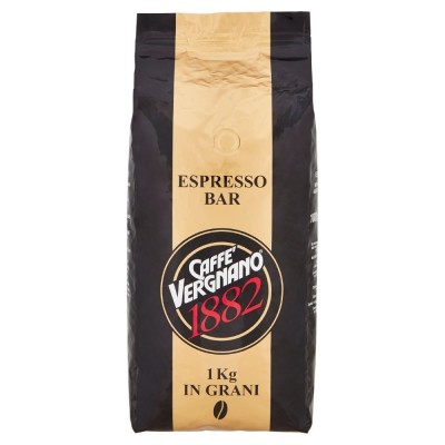 Caffè Espresso Bar In Grani Vergnano 1882 - confezione  da  1 kg