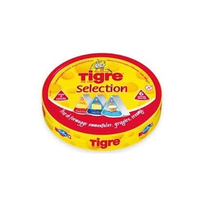 Formaggino Selection di 3 Formaggi 6 Pezzi Tigre - 140 g