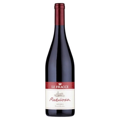 Vino Rosso Bonarda Rubiosa Frizzante DOC Le Fracce - 750 ml