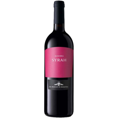 Vino Rosso Syrah Alhambra Dei Principi di Spadafora - 750 ml