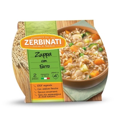 Zuppa con Farro Zerbinati - 620 g