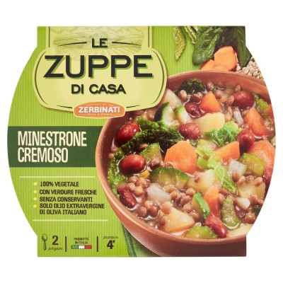 Zuppa Minestrone Cremoso Zerbinati - 620 g