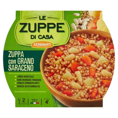 Zuppa con Grano Saraceno Zerbinati - 620 g