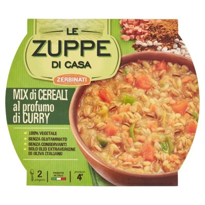 Zuppa Mix di Cereali al Profumo di Curry Zerbinati - 620 g