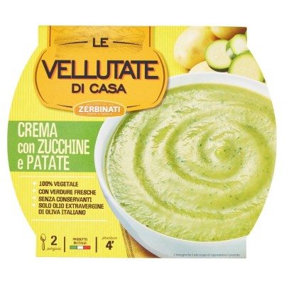 Zuppa Crema con Zucchine e Patate Zerbinati - 620 g