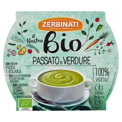 Passato di Verdure Bio Zerbinati - 310 g