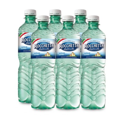 Acqua Minerale Naturale  Rocchetta - 6 Bottiglie da  50 CL