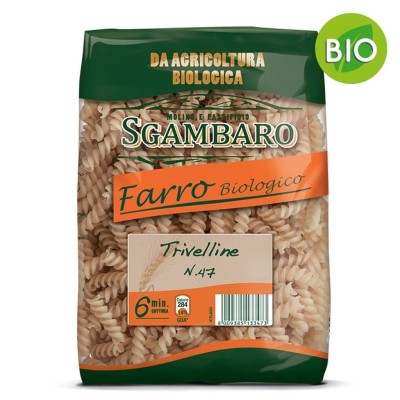 Pasta Trivelline n°47 al Farro Bio Sgambaro - confezione da 500 g