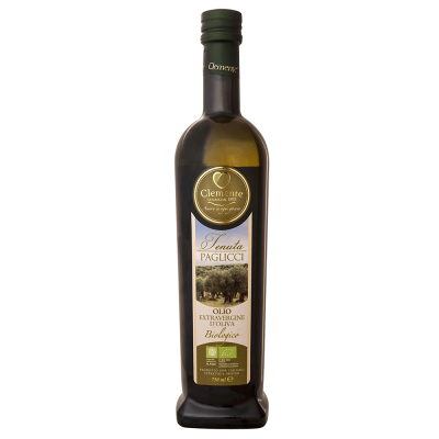 Olio Extra Vergine di Oliva 100% Olio Italiano Biologico Clemente Tenuta Paglicci - 750 ML