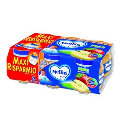 Omogeneizzato Mela Mellin - 6 X 100 g