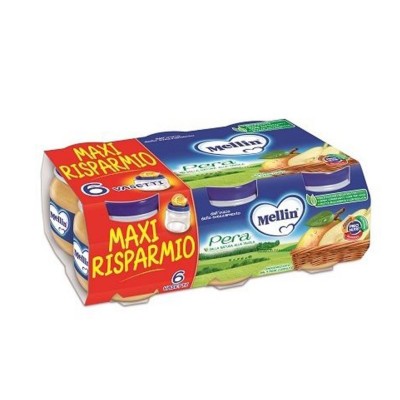 Omogeneizzato Pera Mellin - 6 X 100 g