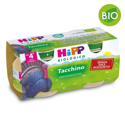 Omogeneizzato Tacchino Bio Hipp - 2 x 80 g 