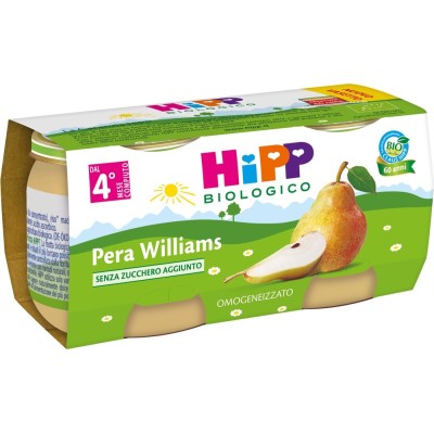 Omogeneizzato Pera Williams Bio Hipp - 2 X 125 g