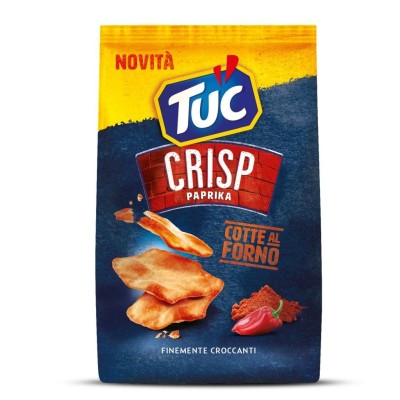 Crackers Tuc Crisp Paprika cotte al forno Saiwa - 100 g