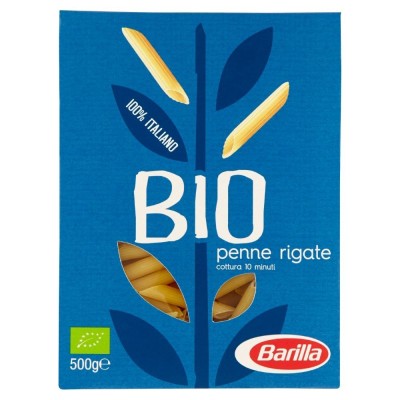 Pasta  Penne Rigate Bio Barilla - confezione da 500 g