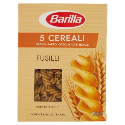 Pasta  Fusilli 5 Cereali Barilla - confezione da 400 g