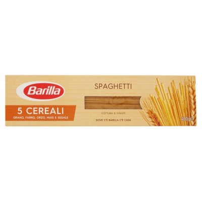 Pasta  Spaghetti 5 Cereali Barilla - confezione da 400 g