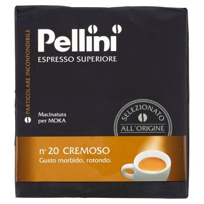 Caffè Espresso Superiore Cremoso Pellini - confezione 2 da 250 g