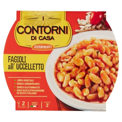Contorni Fagioli All'uccelletto  Zerbinati - 320 g