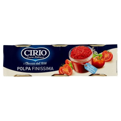 Polpa  Finissima  Cirio - 3 x 210 g