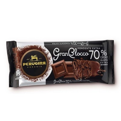 Tavoletta Cioccolato Fondente 70% Gran Blocco Perugina - 150 g