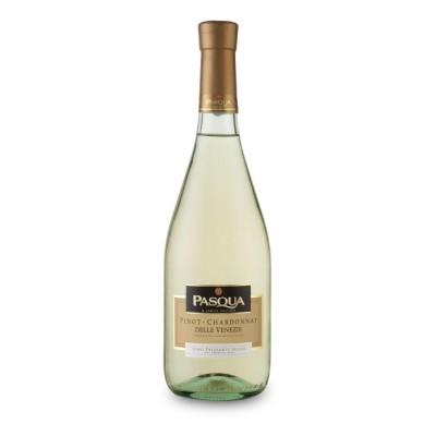 Vino Bianco Pinot Chardonnay delle Venezie Frizzante Secco Pasqua - 750 ml