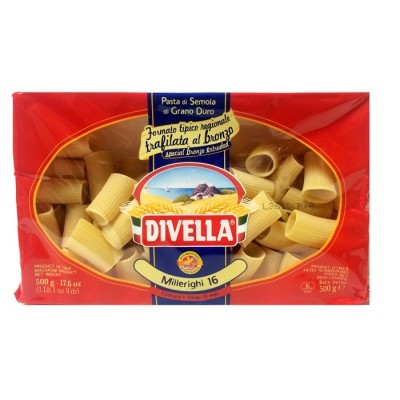 Pasta Millerighi di Semola di Grano Duro Divella - confezione da 500 g