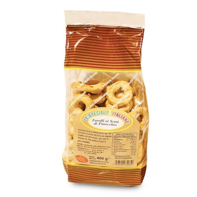 Taralli al Finocchio Le Specialità Italiane - 400 g