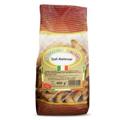 Taralli Mediterranei Le Specialità Italiane - 400 g