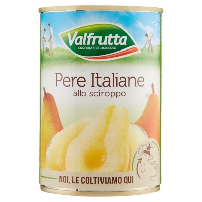 Pere allo Sciroppo Valfrutta - 411 g