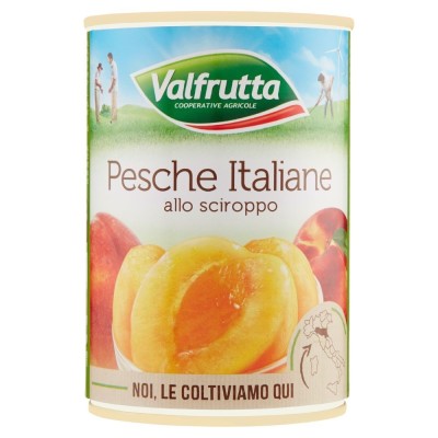 Pesche allo Sciroppo Valfrutta - 411 g