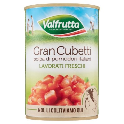 Polpa Gran Cubetti Valfrutta - 400 g