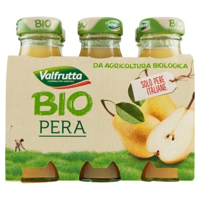 Succo e Polpa di Pera Bio Valfrutta - 6 X 125 ml