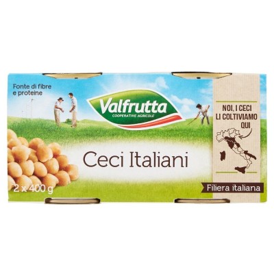 Ceci Italiani Valfrutta - 2 X 400 g