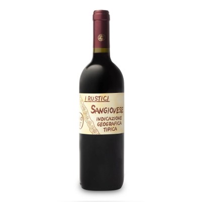 Vino Rosso Sangiovese di Puglia IGT I Rustici - 750 ml