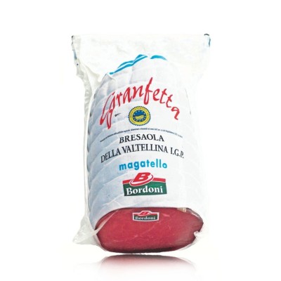 Bresaola Magatello della Valtellina IGP a Trancio Salumificio Bordoni - 700 g