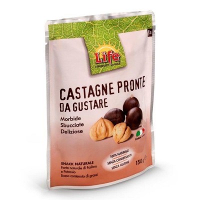 Castagne Cotte e Pelate Life - 150 g