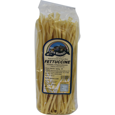 Pasta  Fettuccine Casa Rienzi - confezione da 400 g
