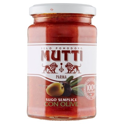 Sugo di Pomodoro Semplice con Olive Mutti - 280 g