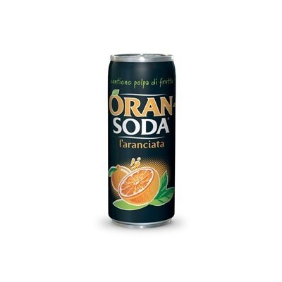 Aranciata Oransoda  Lattina - 330 ml