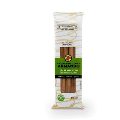 Pasta  Lo Spaghetto Integrale Bio  Armando - confezione da 500 g
