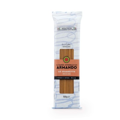 Pasta  Lo Spaghetto al Farro Integrale Armando - confezione da 500 g